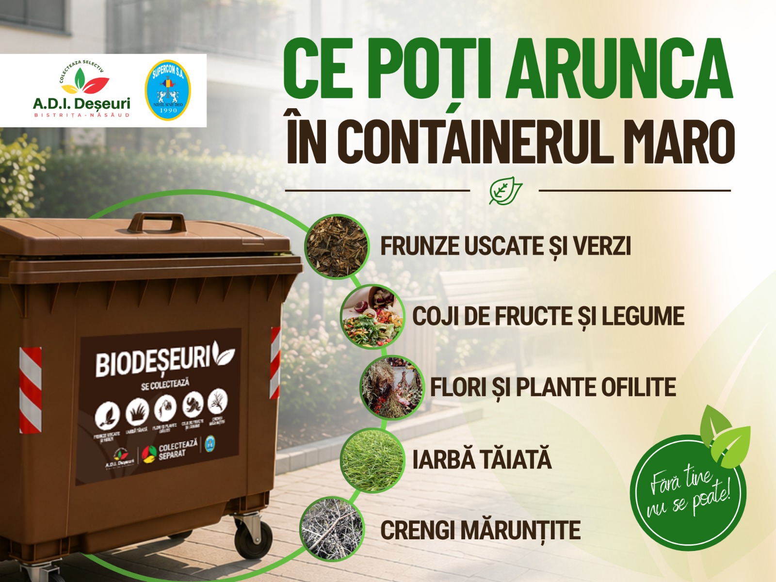 deșeuri biodegradabile
